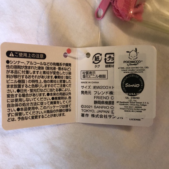 Pochacco clear pouch - Picture 2 of 2